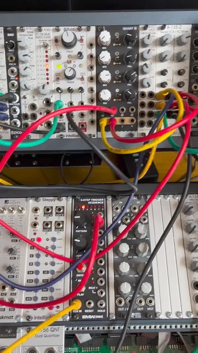 One of my favourite instruments is my eurorack system. Although I have never used it in live performances I spend hours on it exploring how simple sounds can be brought to interact together and form a complex and rich sound experience. Here is a short clip of a Friday night I have spent in freeplay. Shall I think of a live performance with it? Let me know what you think 🙂

–

#eurorack #modularsynth #liveperformance #newtrack #sounddesign #soundart #soundengineer #soundresearch #music